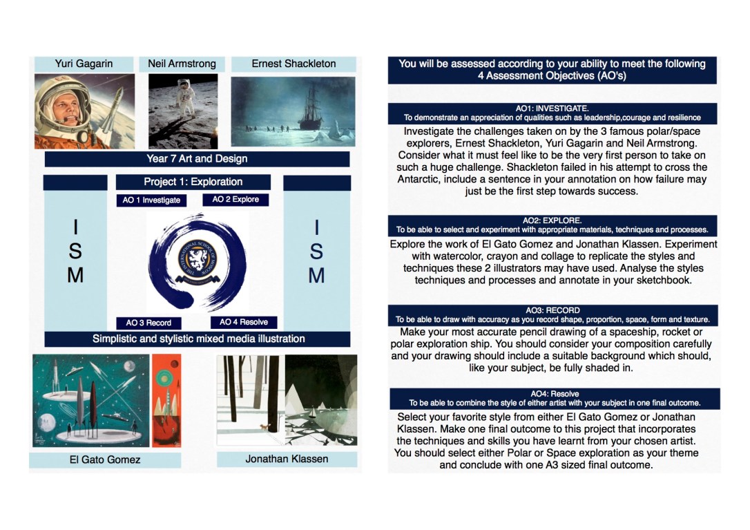 Year 7 Exploration Project